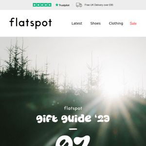 Flatspot 2023 Gift Guide 01: Online Now