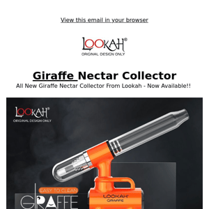 Lookah Launch Giraffe 🦒 Nectar Collector