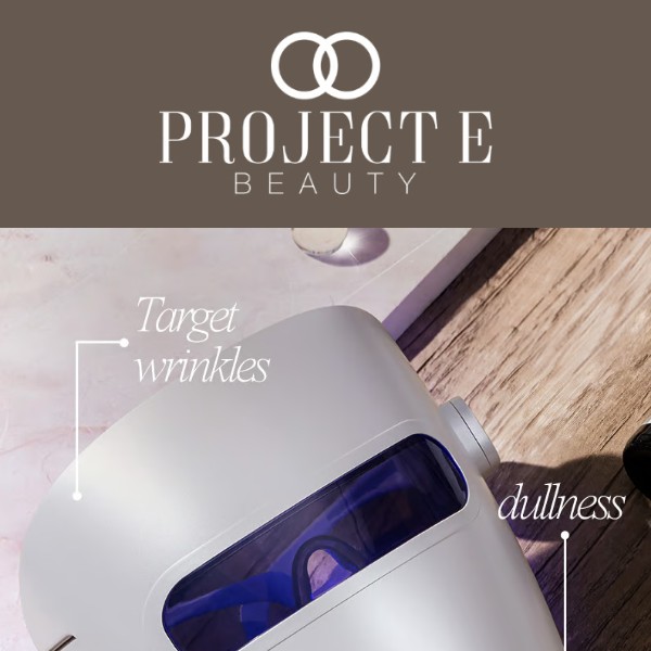 🎯 Target wrinkles , dullness, and dryness with LED Light Mask