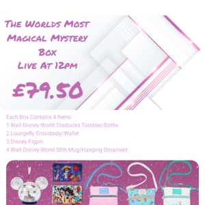 🦄 £79.50 The Worlds Most Magical Mystery Box