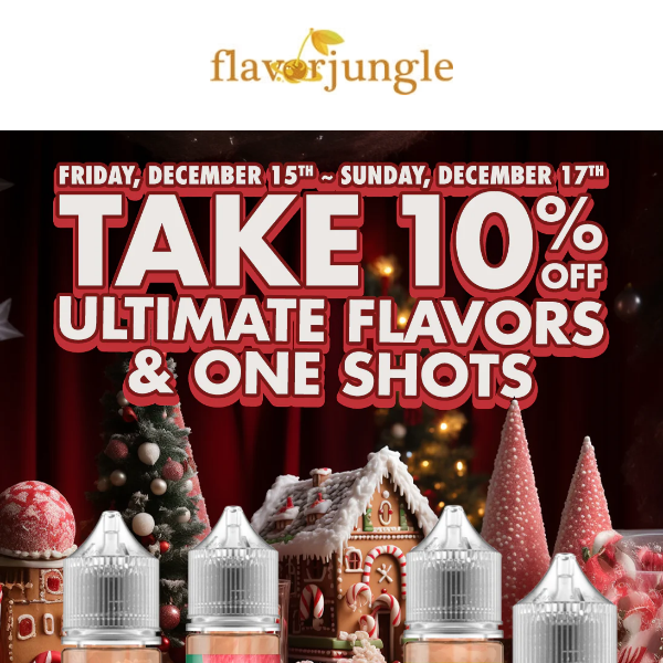 Holiday Savings Continue at FlavorJungle.com!