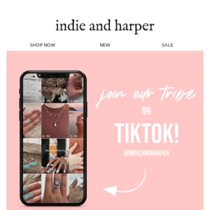 Have you seen us on TikTok? 🌸