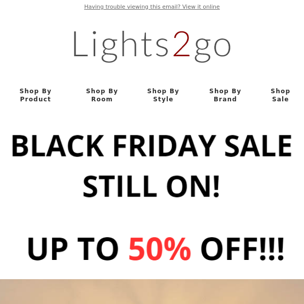 OUR BLACK FRIDAY SALE IS STILL ON!