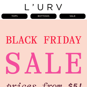 Get Ready For Black Friday Savings Now 🤩