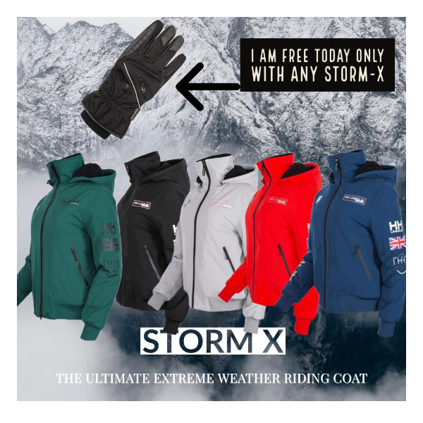 ⛈️💨 FREE - With any Storm-XTreme Coat TODAY ONLY