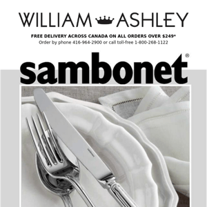 SAMBONET - Italian sophistication & luxe quality 🍴
