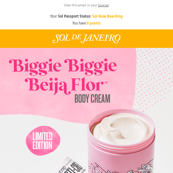 Biggie Biggie Beija Flor is here!
