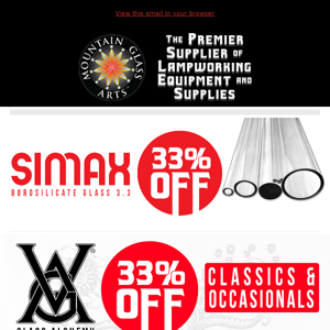 🔥 Simax, Glass Alchemy & more on sale!