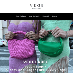Vegan bags for cruelty-free fashion!