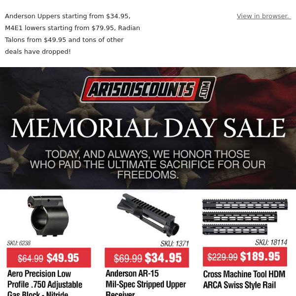 🦅 400+ Memorial Day Deals Are Now Live!