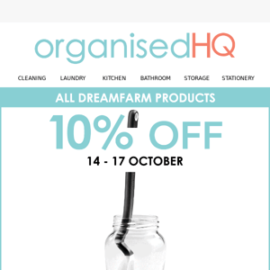 🤩 10% off all Dreamfarm products 🤩