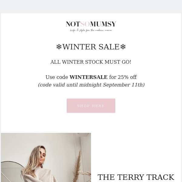 ❄️WINTER SALE❄️