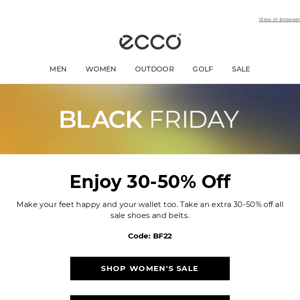 Black Friday Sale on now: Up to 50% off