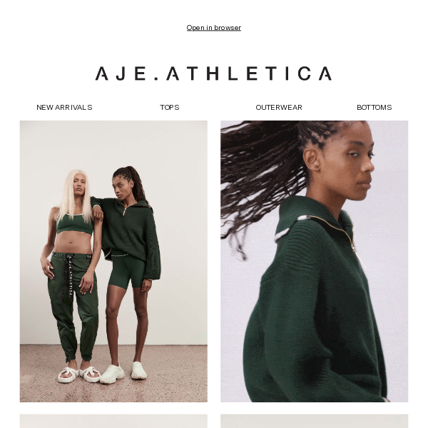 Aje - Aje Athletica Jacket on Designer Wardrobe