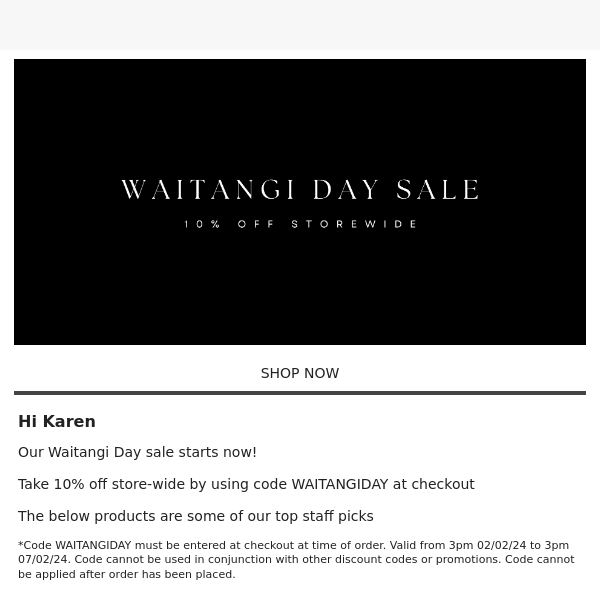 Real Food Direct ... WAITANGI DAY SALE