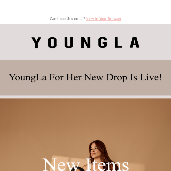 For Her Drop LIVE // Dreamer Joggers, Cropped Tees, Supreme Shorts, Phantom  Oversized Tee! - YoungLA