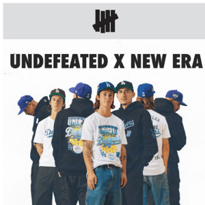 UNDEFEATED X NEW ERA LA DODGERS COLLECTION AVAILABLE NOW