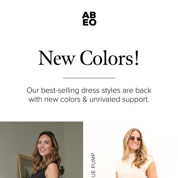 New Colors for Best-Sellers