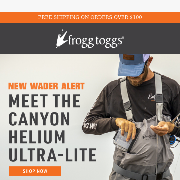 These are the waders you've been waiting for!