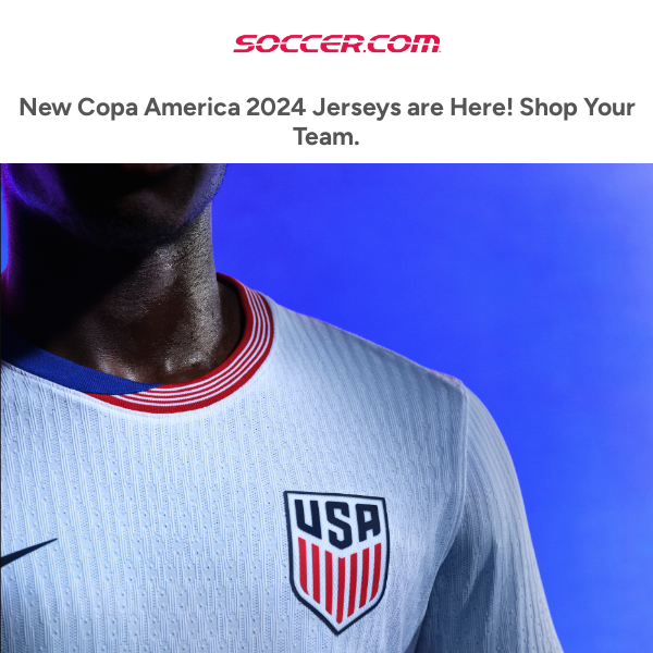 Shop Your Team! New Copa America 2024 Jerseys are Here