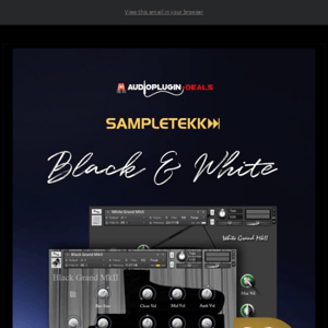 🎵 90% Off Sampletekk Black & White Piano Bundle!