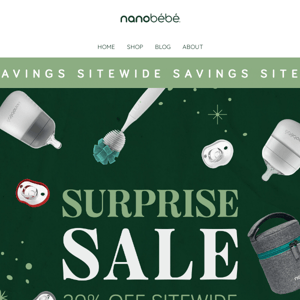 SURPRISE SALE ✨ 20% OFF SITEWIDE