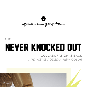 SG x Kendall Toole 'NEVER KNOCKED OUT' Collab is BACK⚡