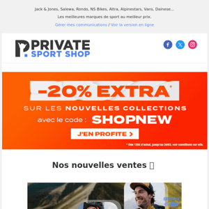 Nouvelles Collections ▶ -20% extra pour un boost de joie !