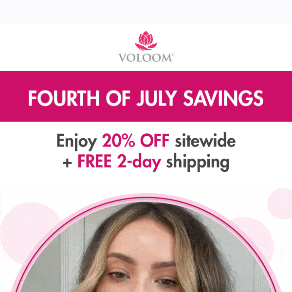 Fourth of July Savings!