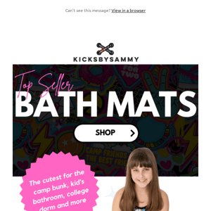 Personalized Bath Mats