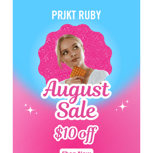 Hi Ruby!! 💖 $10 OFF