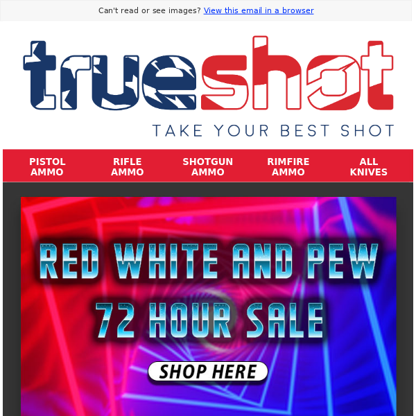 72 Hours Only: Unbeatable Ammo Sale!!