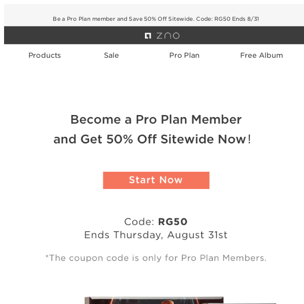 Limited Time! Be a Pro to Get 50% Off Sitewide and Store Credits!