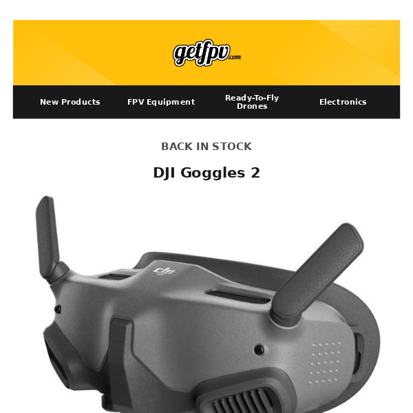 🚀🔥 New: Epic DJI Gear | Spring Contest  |  Now in Stock: DJI Goggles 2, New Walksnail Avatar System 🔥🚀