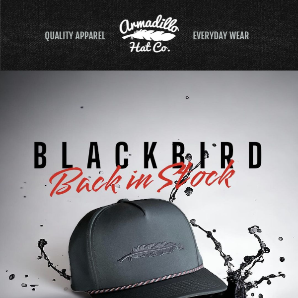 RESTOCK: Blackbird, Dirty Crow, and Blackwood Reserve 🔥