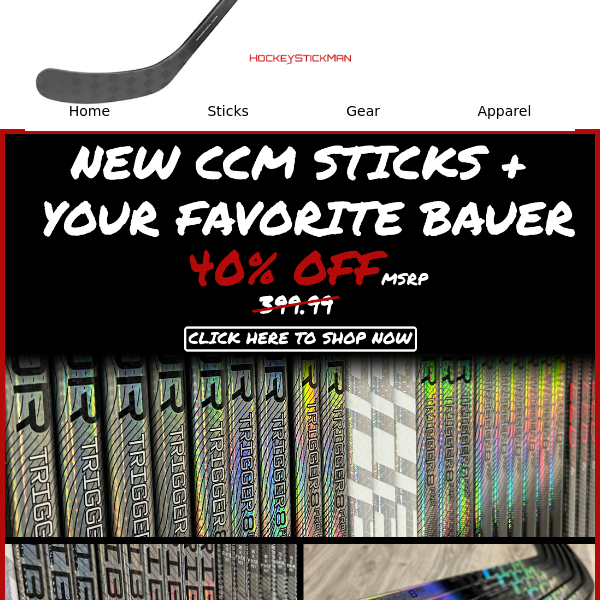 🏒40% OFF Your Favorite Stick!