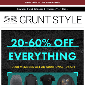 💥Surprise💥 20-60% Off EVERYTHING!