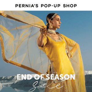 Pernia's Pop-Up Shop, get Up To 75% OFF on Shararas & Ghararas!