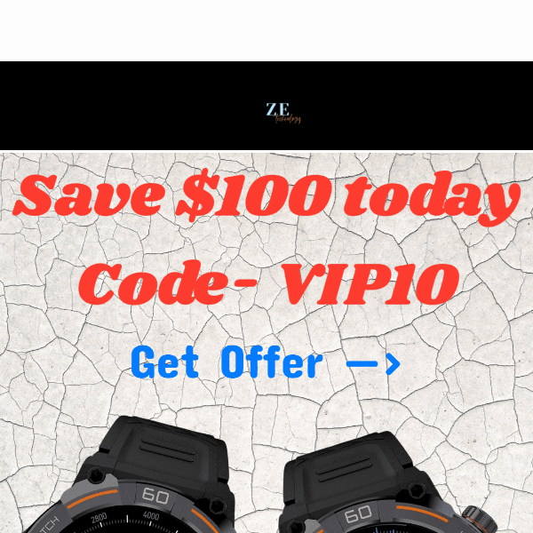 Save $100 - Get ZE X NOW! 🔥