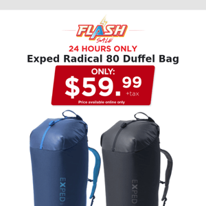 🔥  24 HOURS ONLY | EXPED DUFFEL | FLASH SALE