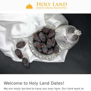 Welcome to Holy Land Dates!