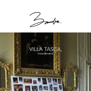 VILLA TASCA, MOODBOARD.