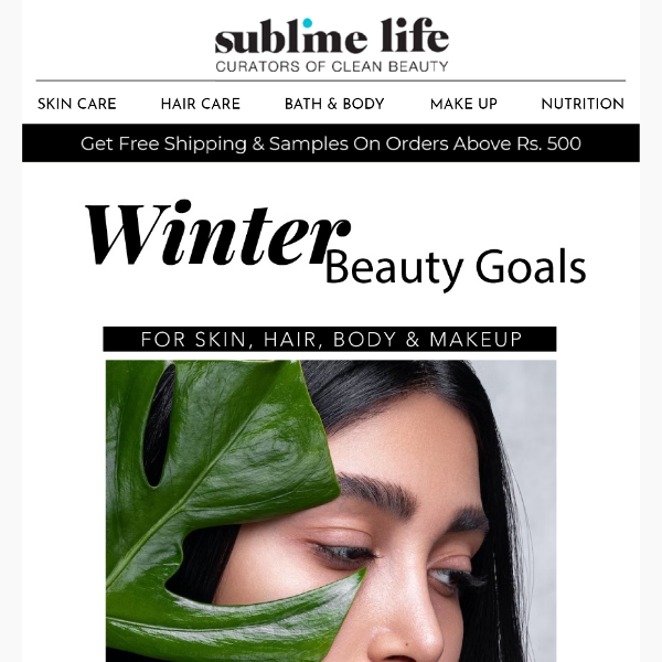 Your #BeautyGoals Are In This Email😍