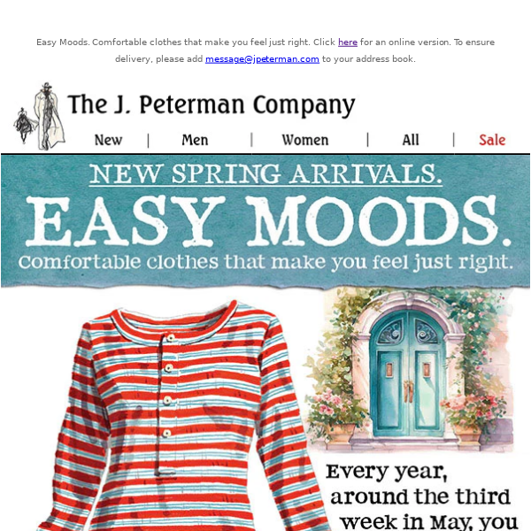 New Spring Arrivals! In a Mailbox Near You