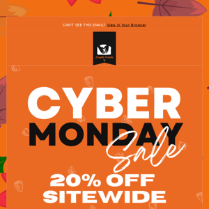 We've extended our sale for Cyber Monday! 🥳