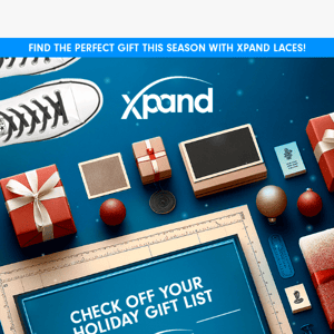 Holiday Gifting Made Easy with Xpand Laces 🎁