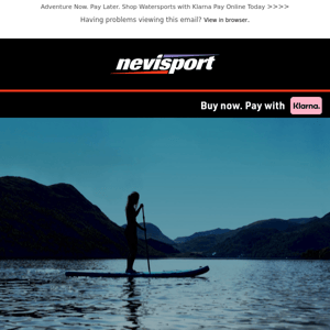 Watersports: 20% Off Ends Soon