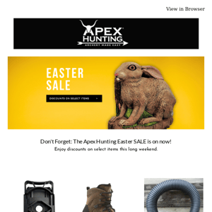 Don't Forget: Apex Easter SALE is on now!