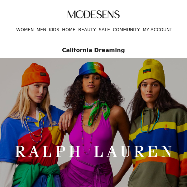 New & Trending at Ralph Lauren & Harrods