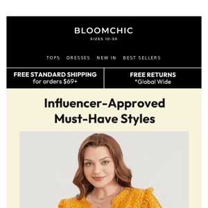 Introducing: Influencer-Approved Must-Have Styles👚